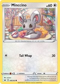 Minccino (146) (146/202) [SWSH01: Sword & Shield Base Set]