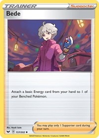 Bede (157/202) [SWSH01: Sword & Shield Base Set]