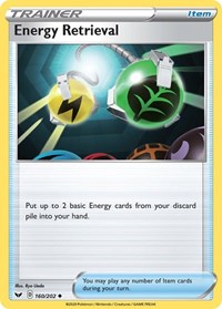Energy Retrieval (160/202) [SWSH01: Sword & Shield Base Set]