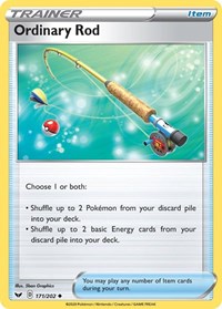 Ordinary Rod (171/202) [SWSH01: Sword & Shield Base Set]