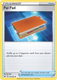 Pal Pad (172/202) [SWSH01: Sword & Shield Base Set]