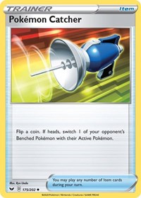 Pokemon Catcher (175/202) [SWSH01: Sword & Shield Base Set]