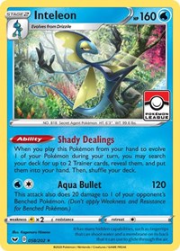 Inteleon - 058/202 (Pokemon League) (058/202) [League & Championship Cards]