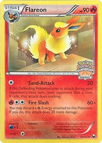 Flareon - 12/108 (Regional Championships) (012/108) [League & Championship Cards]