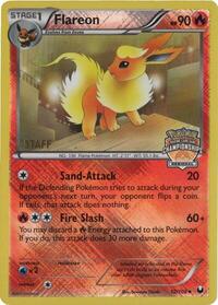 Flareon - 12/108 (Regional Championships) [Staff] (012/108) [League & Championship Cards]