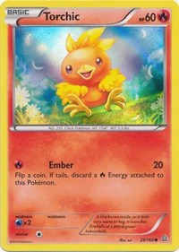 Torchic - 25/160 (Sheen Holo) (025/160) [Miscellaneous Cards & Products]