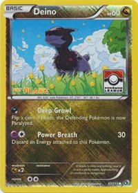 Deino - 97/113 (Pokemon League) [1st Place] (097/113) [League & Championship Cards]
