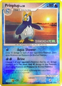 Prinplup - 58/130 [Diamond & Pearl] (058/130) [Burger King Promos]