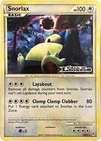Snorlax - 33/95 (Prerelease) (33/95) [Nintendo Promos]
