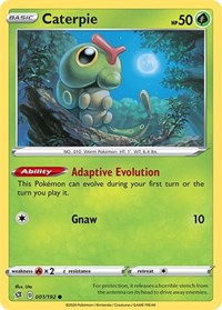 Caterpie (001/192) [SWSH02: Rebel Clash]
