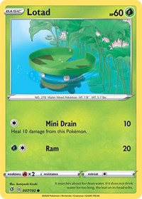 Lotad (007/192) [SWSH02: Rebel Clash]