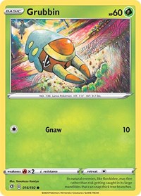 Grubbin (016/192) [SWSH02: Rebel Clash]