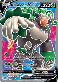 Rillaboom V (Full Art) (175/192) [SWSH02: Rebel Clash]