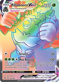 Rillaboom VMAX (Secret) (193/192) [SWSH02: Rebel Clash]