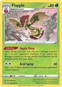 Flapple (022/192) [SWSH02: Rebel Clash]