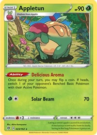 Appletun (023/192) [SWSH02: Rebel Clash]
