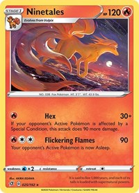 Ninetales (025/192) [SWSH02: Rebel Clash]