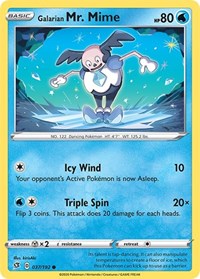 Galarian Mr. Mime (037/192) [SWSH02: Rebel Clash]