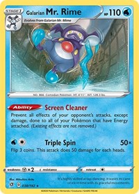 Galarian Mr. Rime (038/192) [SWSH02: Rebel Clash]