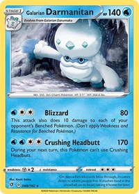 Galarian Darmanitan (048/192) [SWSH02: Rebel Clash]