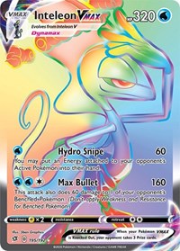 Inteleon VMAX (Secret) (195/192) [SWSH02: Rebel Clash]