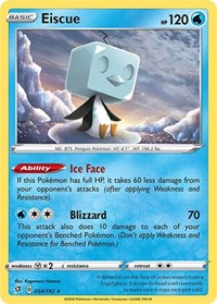 Eiscue (054/192) [SWSH02: Rebel Clash]