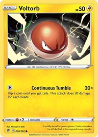 Voltorb (056/192) [SWSH02: Rebel Clash]