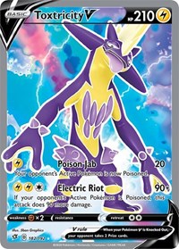 Toxtricity V (Full Art) (182/192) [SWSH02: Rebel Clash]