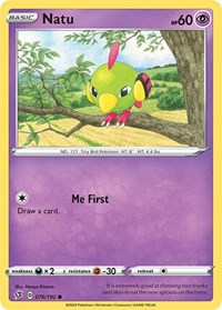 Natu (076/192) [SWSH02: Rebel Clash]