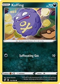 Koffing (112/192) [SWSH02: Rebel Clash]