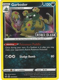 Garbodor - SWSH025 (Prerelease) (SWSH025) [SWSH: Sword & Shield Promo Cards]