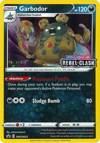 Garbodor - SWSH025 (Prerelease) [Staff] (SWSH025) [SWSH: Sword & Shield Promo Cards]
