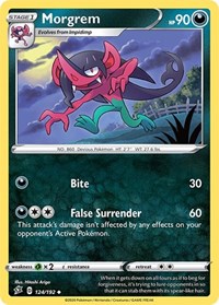 Morgrem (124/192) [SWSH02: Rebel Clash]