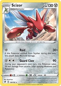 Scizor (128/192) [SWSH02: Rebel Clash]
