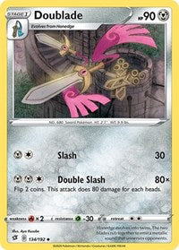 Doublade (134/192) [SWSH02: Rebel Clash]