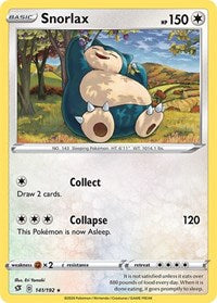 Snorlax (141/192) [SWSH02: Rebel Clash]