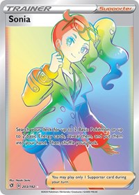 Sonia (Secret) (203/192) [SWSH02: Rebel Clash]