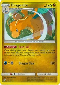 Dragonite - 119/181 (Cosmos Holo) (119/181) [Miscellaneous Cards & Products]