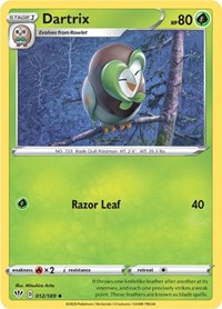 Dartrix (012/189) [SWSH03: Darkness Ablaze]