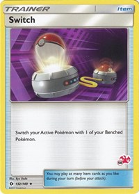 Switch - 132/149 (#58 Charizard Stamped) (132/149) [Battle Academy]