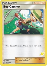 Bug Catcher - 189/236 (#44 Pikachu Stamped) (189/236) [Battle Academy]