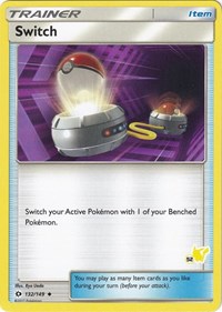 Switch - 132/149 (#52 Pikachu Stamped) (132/149) [Battle Academy]