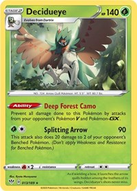 Decidueye (013/189) [SWSH03: Darkness Ablaze]
