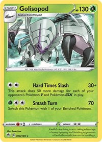 Golisopod (018/189) [SWSH03: Darkness Ablaze]
