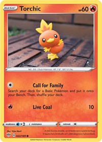 Torchic (022/189) [SWSH03: Darkness Ablaze]