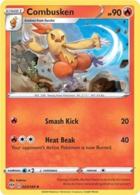 Combusken (023/189) [SWSH03: Darkness Ablaze]