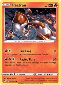 Heatran (025/189) [SWSH03: Darkness Ablaze]