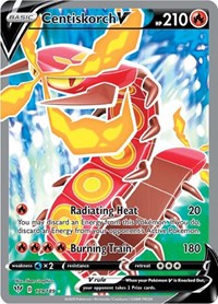 Centiskorch V (Full Art) (179/189) [SWSH03: Darkness Ablaze]