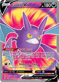 Crobat V (Full Art) (182/189) [SWSH03: Darkness Ablaze]