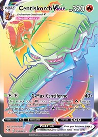 Centiskorch VMAX (Secret) (191/189) [SWSH03: Darkness Ablaze]